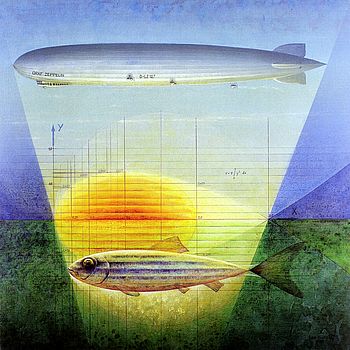 Stromlinienkörper, 1995: Fisch und Zeppelin
