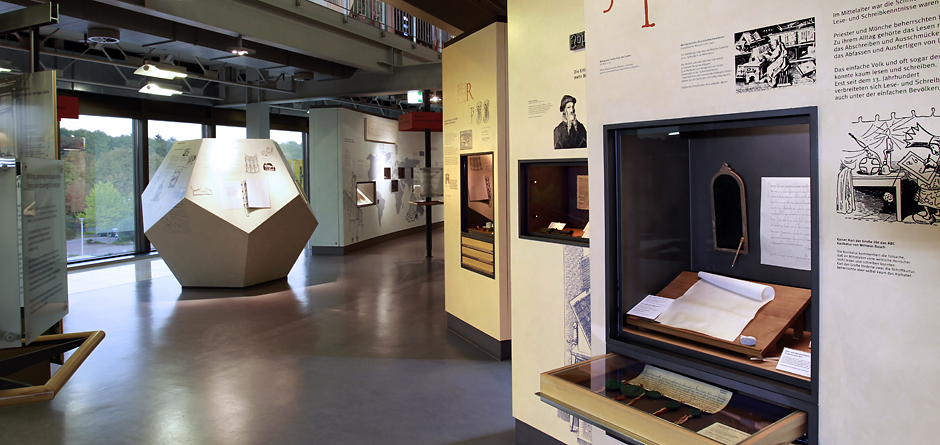 Blick in die Ausstellung