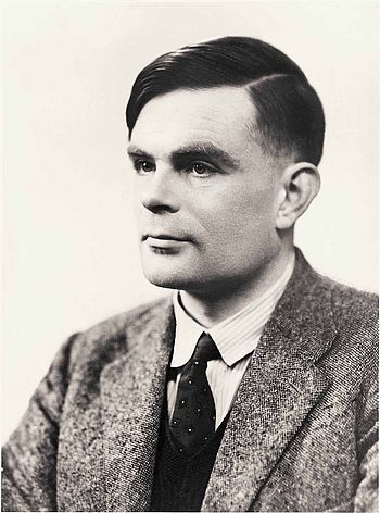 Porträt von Alan Turing