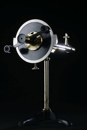 Polarimeter von 1860, wie ein optisches Instrument