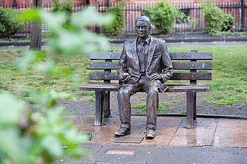 Alan-Turing-memorial in Manchester