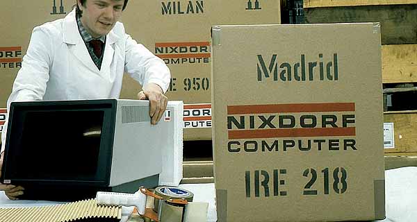 Expeditieafdeling van Nixdorf Computer AG (circa 1980)